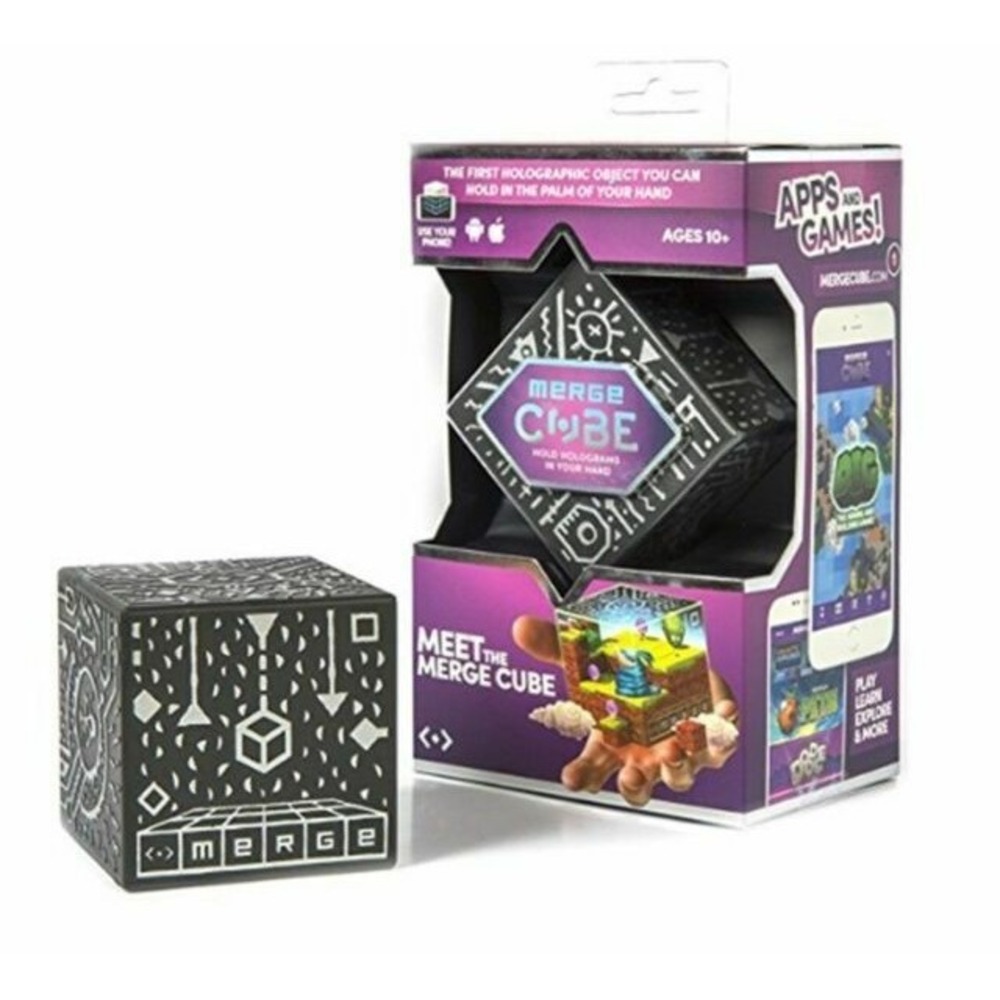 MERGE CUBE AR VR (Augmented Reality / Virtual Reality) Interactive Hologram